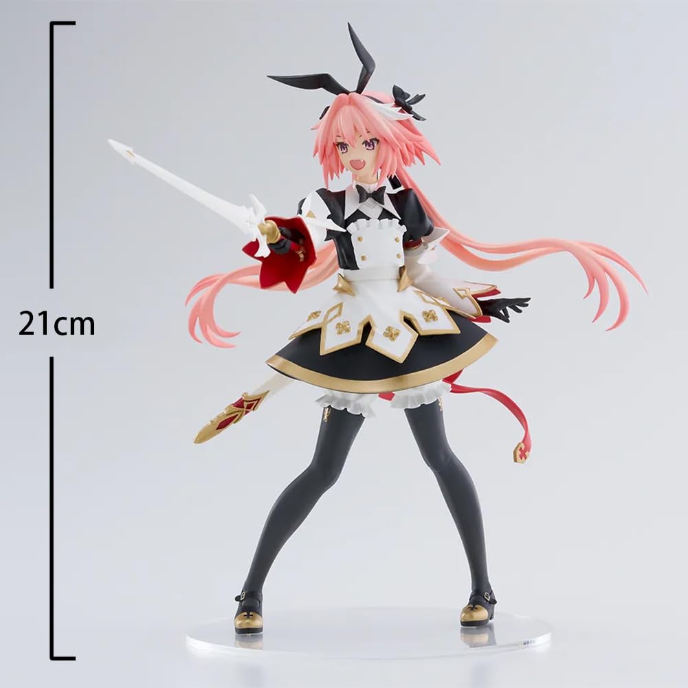Fgo Figure Astolfo Anime Figure Fate Stay Night Manga Figure Modello Statua PVC Gioco Modellino Personaggio Regalo Creativo Decorazione Domestica Ornamenti