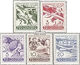 mit Falz Prophila Collection Jugoslawien 611-615 (kompl.Ausg.) mit Falz 1950 Flugpost-Woche (Briefmarken für Sammler) Flugzeuge/Ballons/Zeppeline/Luftfahrt