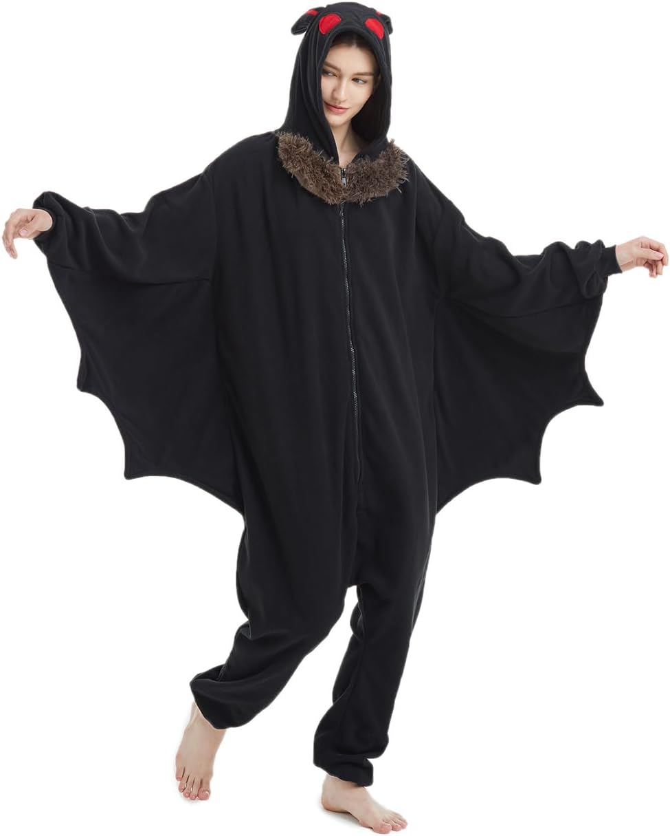 Unisex Adult Onesie Pajamas, One-piece Pajamas Cartoon Costume Warm Homewear Sleepwear