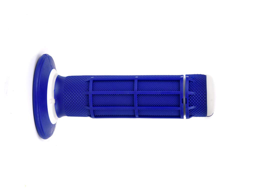 Domino Manopole Blu/Bianco Set di 2