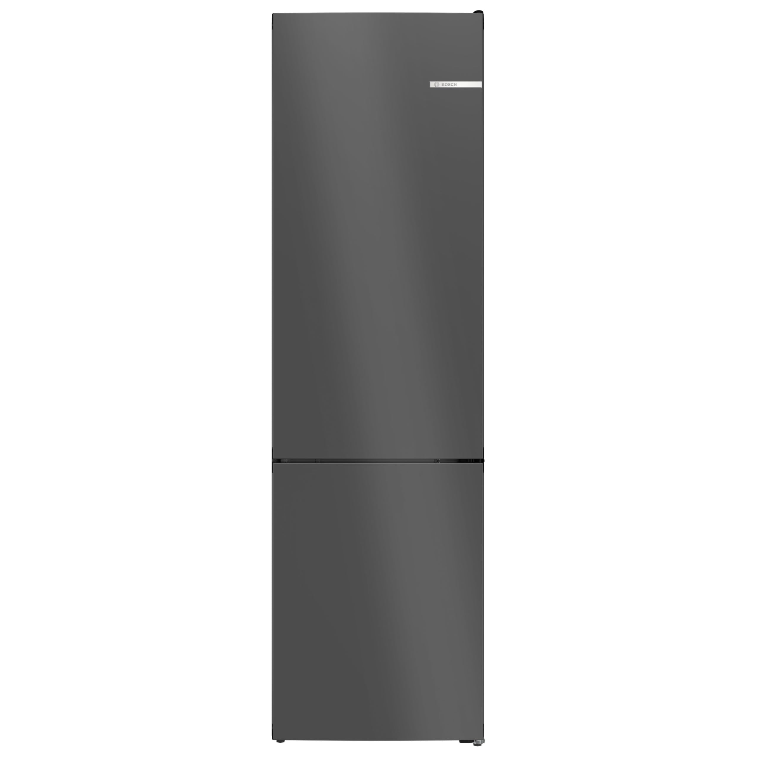 Bosch KGN39OCAF, Serie 4, Kühl-Gefrier-Kombination Freistehend, 203 x 60 cm, 260 L Kühlen + 103 L Gefrieren, Green Collection, Total NoFrost, VitaFresh XXL, Perfect Fit, LED-Beleuchtung, Anthrazit
