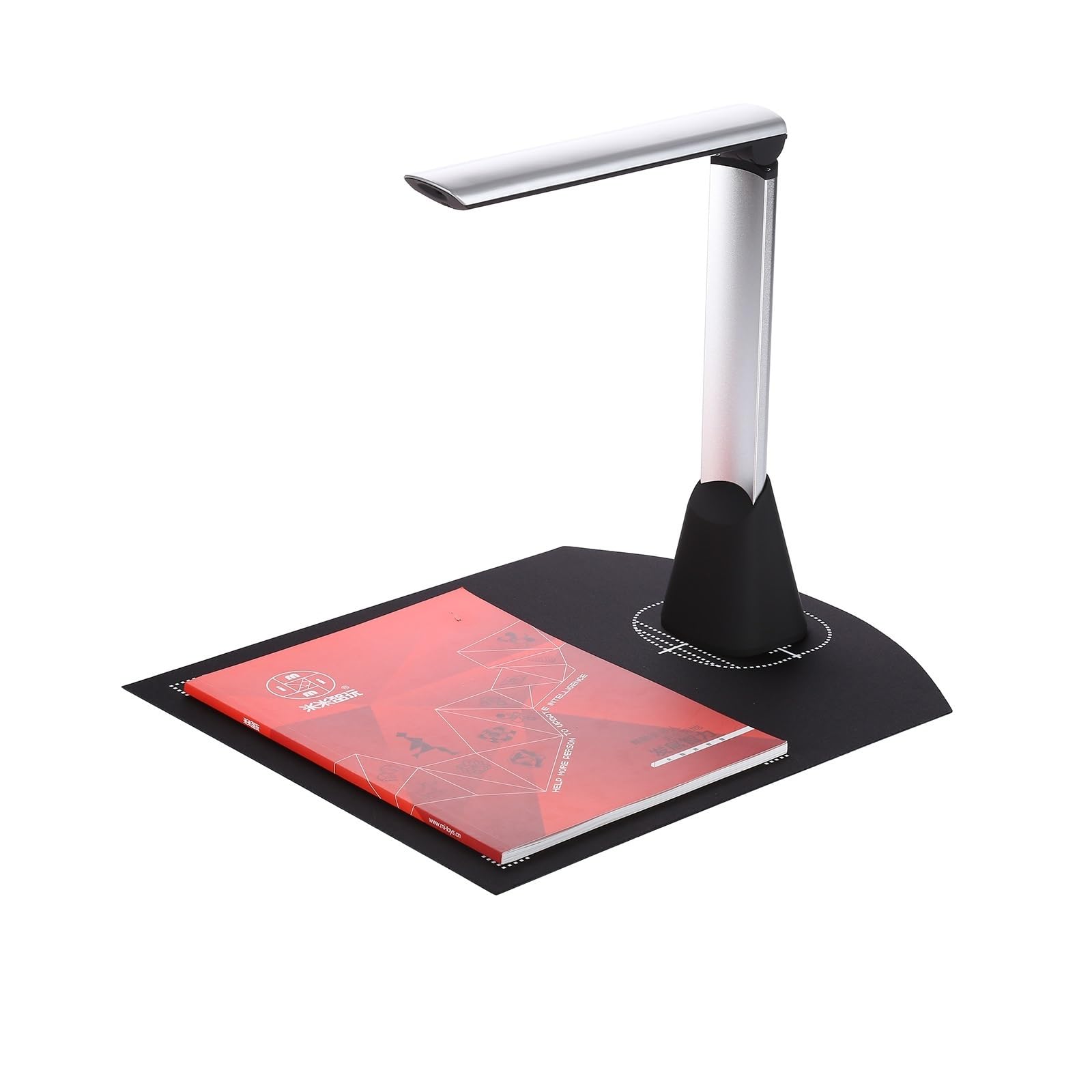 Document Scanner, BK34 Document Camera Scanner, 5 Mega-Pixel HD Camera A4 Capture Size with LED Light Teaching Software for Classroom Teachers