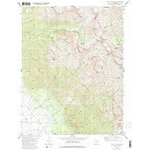 Historic Pictoric Rio Alto Peak Colorado Historic USGS Topographic Map Print, 1980, 124000, 7.5-Minute Quadrangle, Topo Wall Art Poster - 44in x 55in