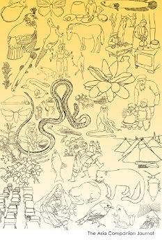 Paperback The Asia Companion Journal Book