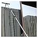 Window Squeegee Cleaner Tool, 2 in 1 Professional Window Cleaning Pole Window Washer, with Dusting Brush, for Indoor/Outdoor High Window (Size : Length 1.2m/120cm/47.2inch)