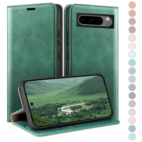 Coque Google Pixel 8 Pro 5G bloquant le piratage RFID avec étui rabat cuir