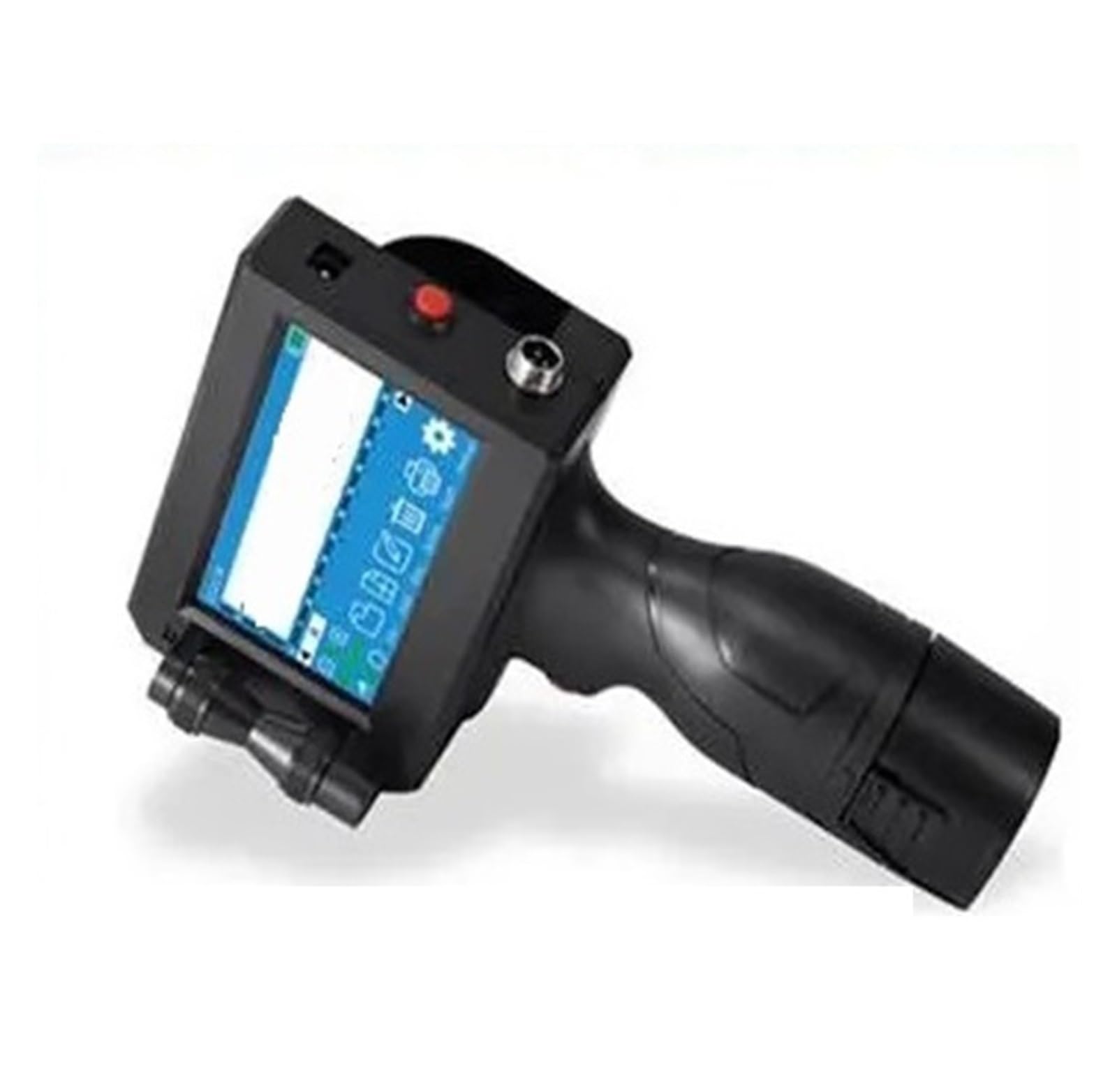 MYUYEE 28 Language Date Number Logo Expiry Date Label Plastic Carton Hand Jet Handheld Thermal Inkjet Printer On Any Surfaces (Black Printer No Ink)