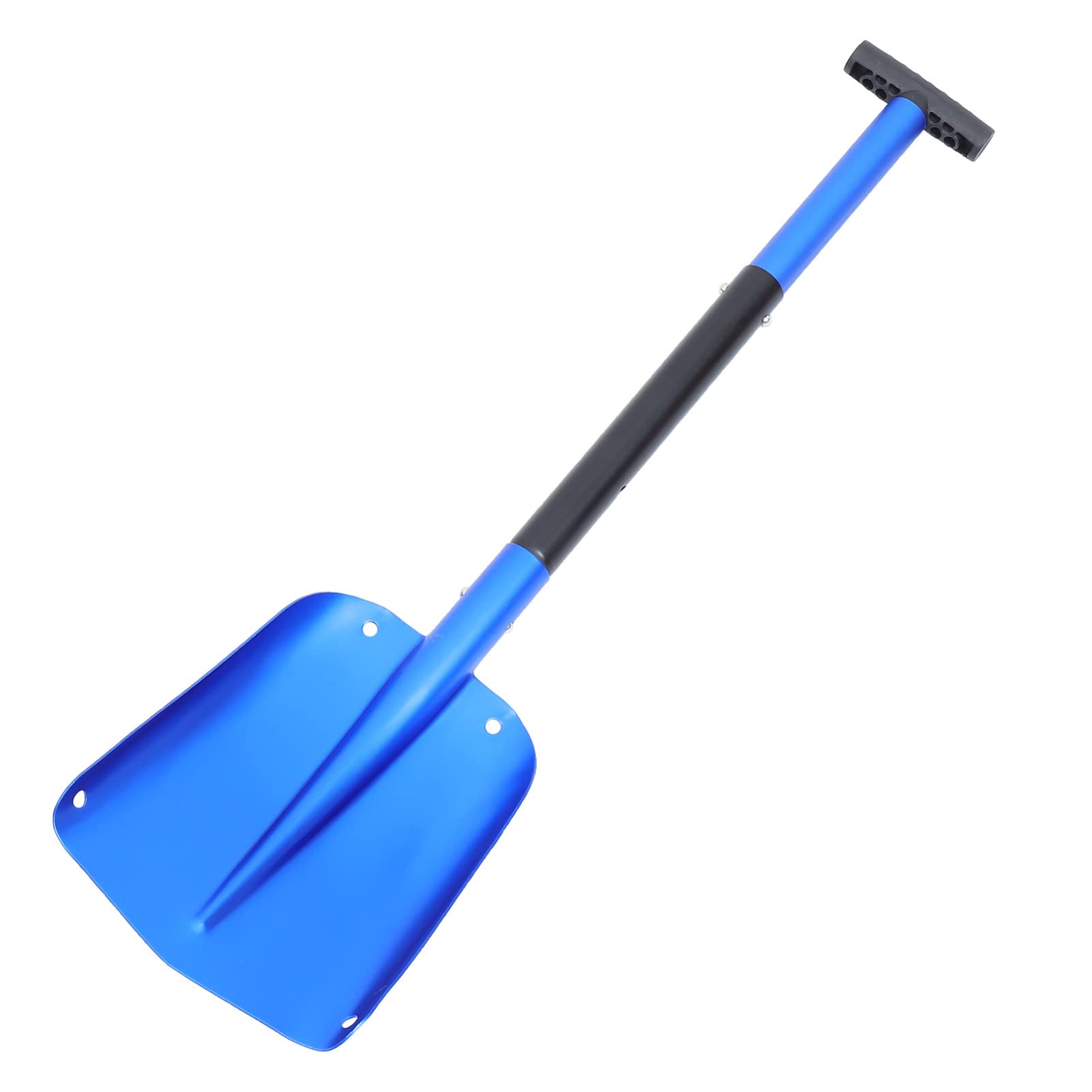 Angoily 1pc Telescopic Folding Shovel Tools Aluminum Alloy Shovel Snow Removal Tool Vehicle Shovel Disaster Prevention Tool Foldable Ice Shovel Snowtrowel Portable Small Shovel Travel