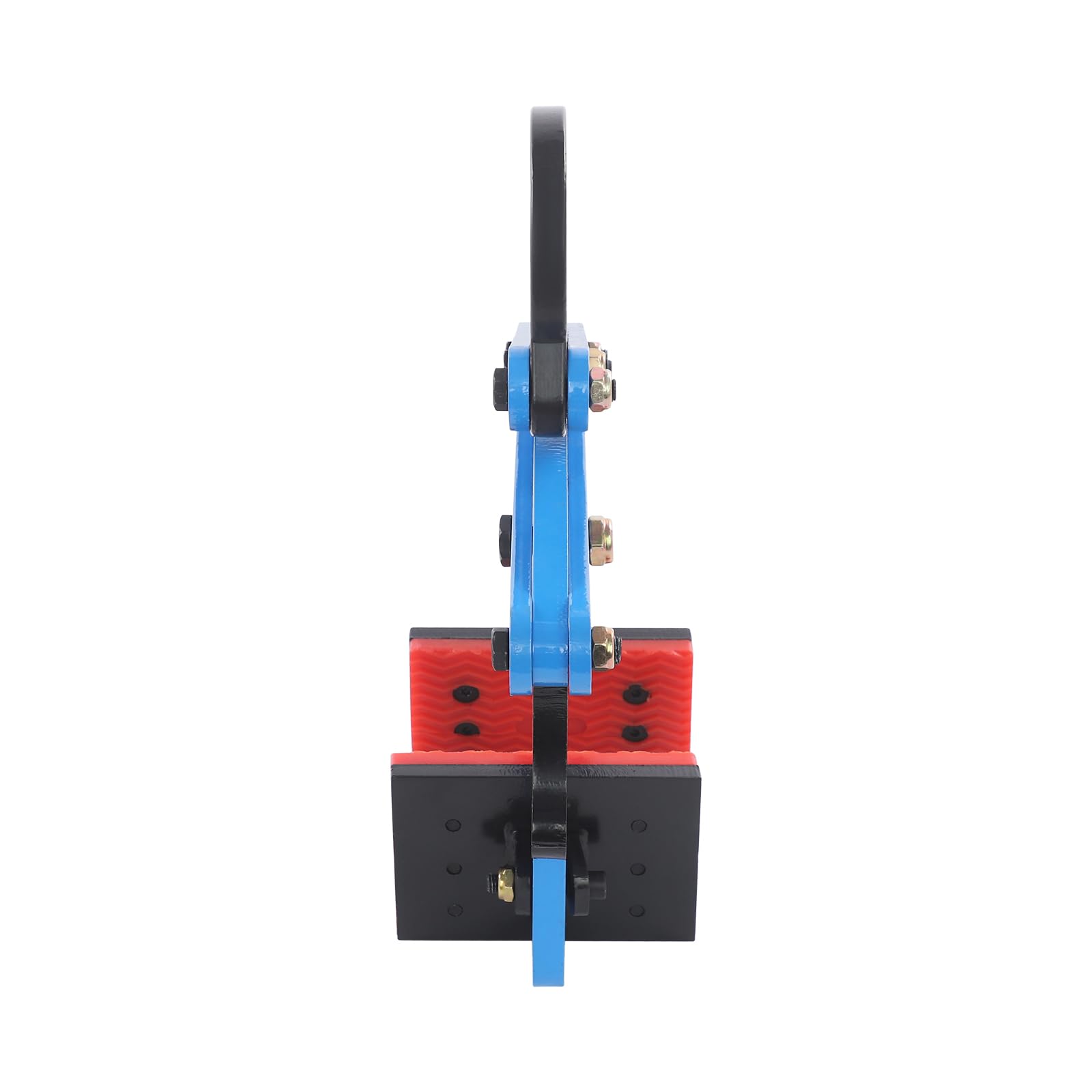Bordsteinzange Hebeklammer 390KG Schwerlast Steinhebegeräte Öffnungsgröße: 3-8.5cm (Blau)