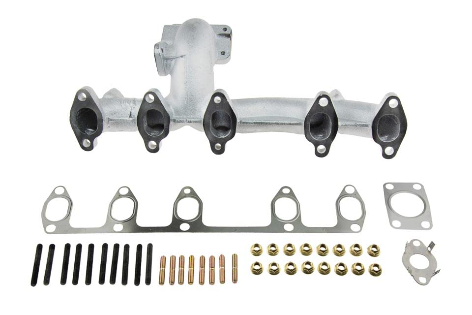 Collettore Di Scarico Più Set Di Guarnizioni In Ferro Duttile Compatibile con 2.5TDI 2006-2013 076253031A 076253031