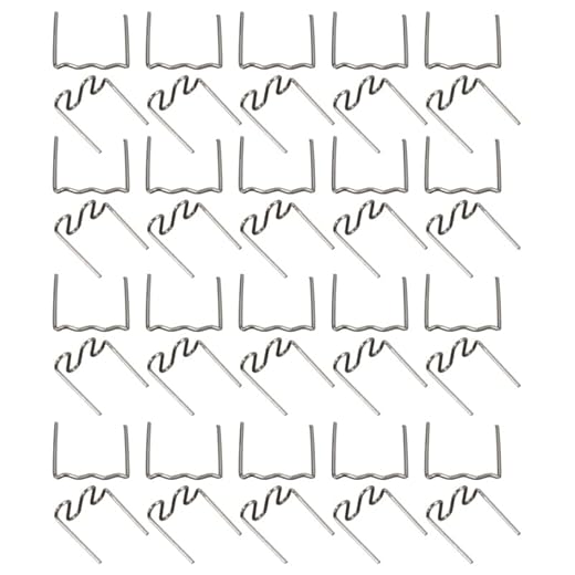 DIYEAH Hot Staple Welding Rods 1000Pcs Car Bumper Repair Wave Staples for Plastic Auto Bumper Fix with High Fluidity and Toughness