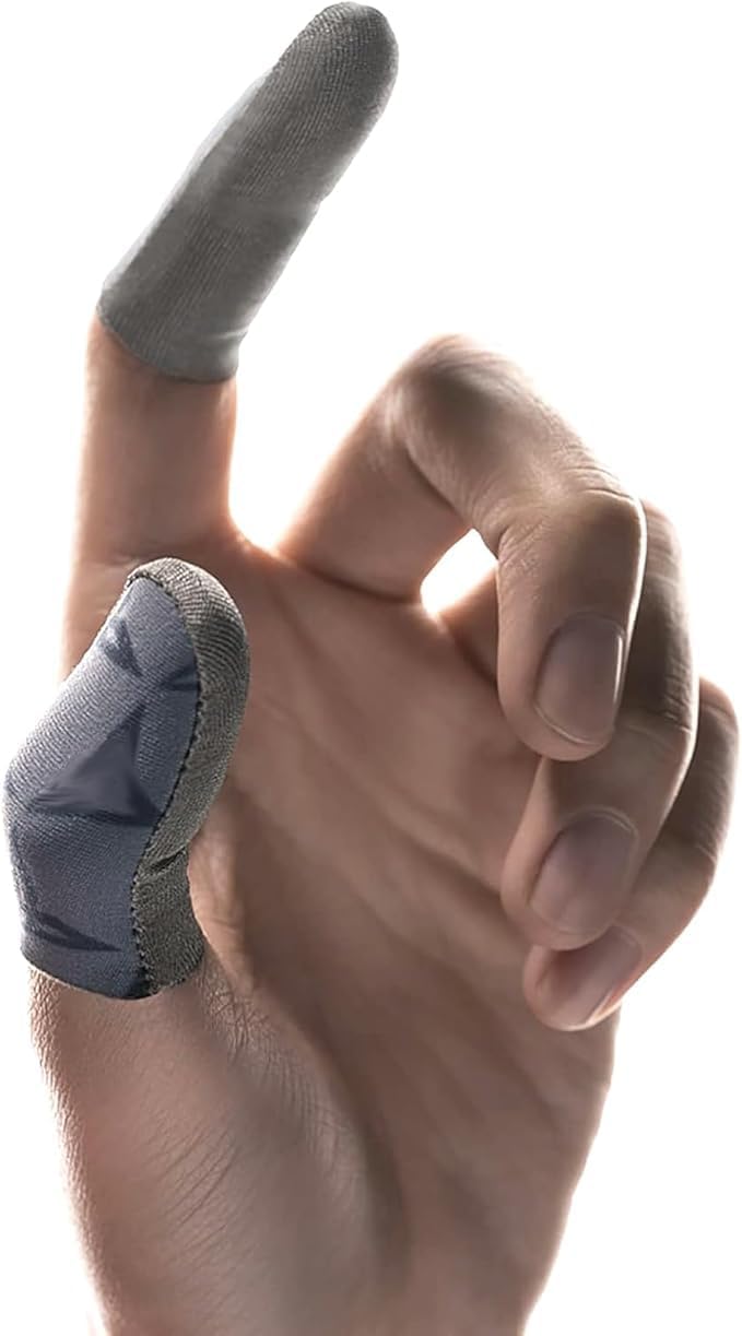 MODJUEGO ゲーミングフィンガースリーブカバー プロフェッショナル 防汗 ノンスリップ PUBG 電話ゲーム 親指コット超薄型