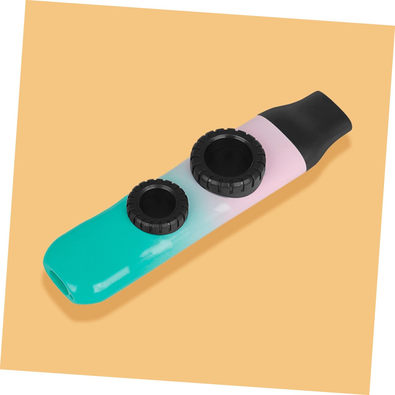 BESTonZON 3juegos Kazoo Portátil De Membrana Con Color Degradado Instrumento Musical Fácil De Usar Para Acompañamiento De Guitarra Fiestas Infantiles