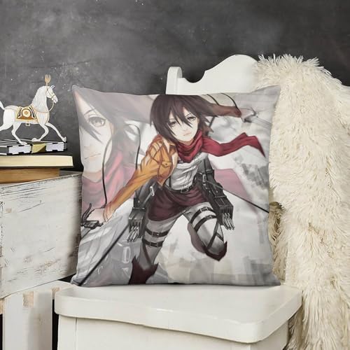 抗アレルギー 進撃の巨人 ソファカバー 可愛い ラウンジ 新生活 24 "x24 "