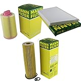 Original MANN Ölfilter MANN-FILTER Inspektions Set Inspektionspaket Innenraumfilter Luftfilter Ölfilter