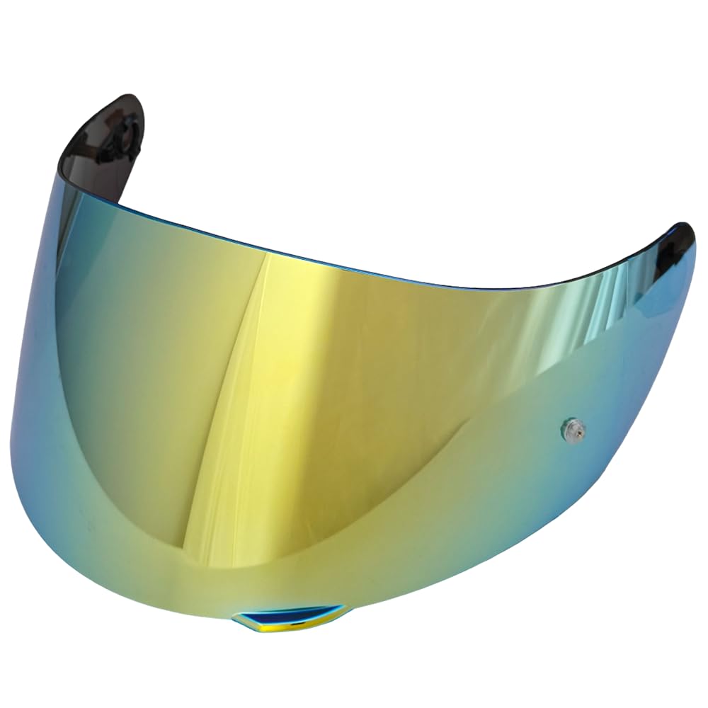 TAOHOM K1 Helmet shield Replacement,K5 Motorcycle Helmet Visor Compatible with K1 K1S K3SV K5 K5S(Revo Deep Gold)