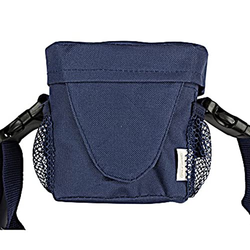 StyleUpYourDog KackiBox Transportbox für befüllte Hundekotbeutel und umweltbewusste Hundeliebhaber dunkelblau