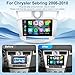 2+64G- Car Radio for Chrysler Sebring 3 Life Touring Convertible 2006-2010 with Wireless Carplay/Android Auto,Android 13 Car Stereo 9
