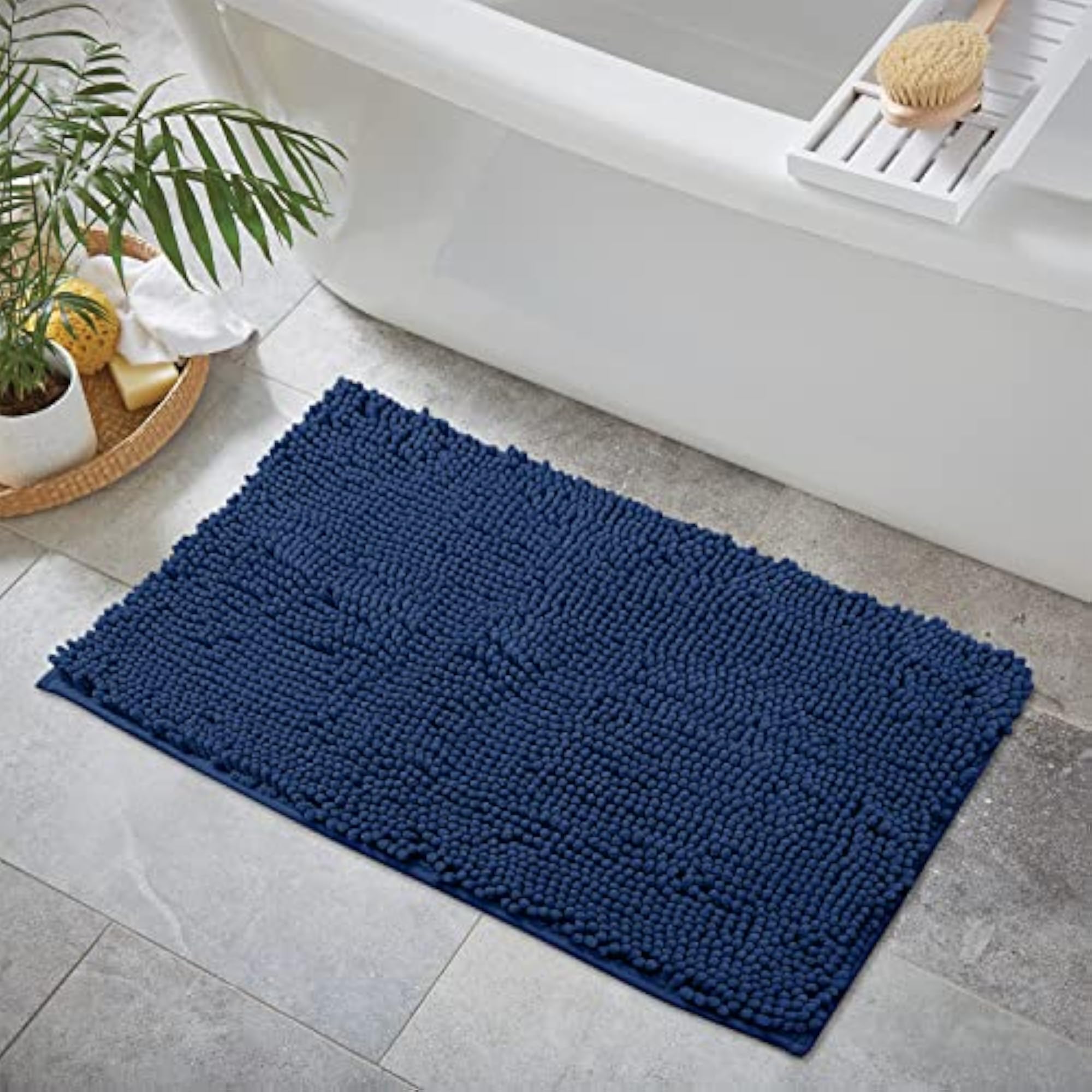 Extra-Soft Plush Bath Shower Bathroom Rug, Gift for Home
