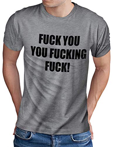 T-shirt rock punk OM3 gris chiné 4XL idéal pour les festivals de musique et soirées indie fun