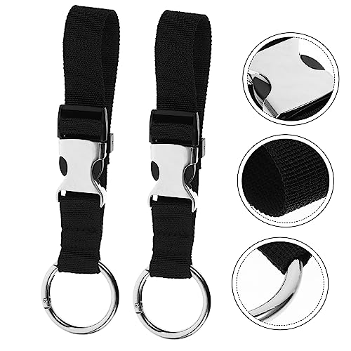 PACKOVE 2 Unidades Alça De Gancho De Bagagem Alças De Bagagem Pesados Cintas De Carga Com Cinto De B