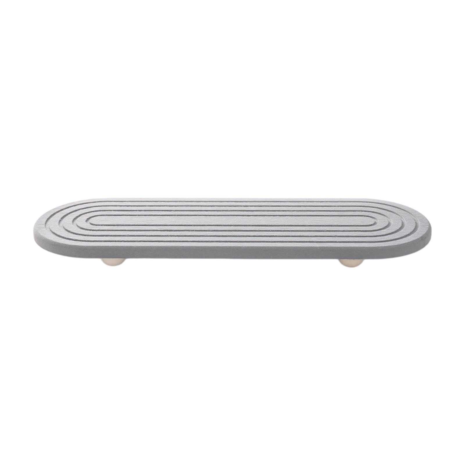 Sturdy Wood Diatomite Soap Tray Rapidly Absorbs From Wet Items on Sink Surfaces Fast Drying Fast Drying