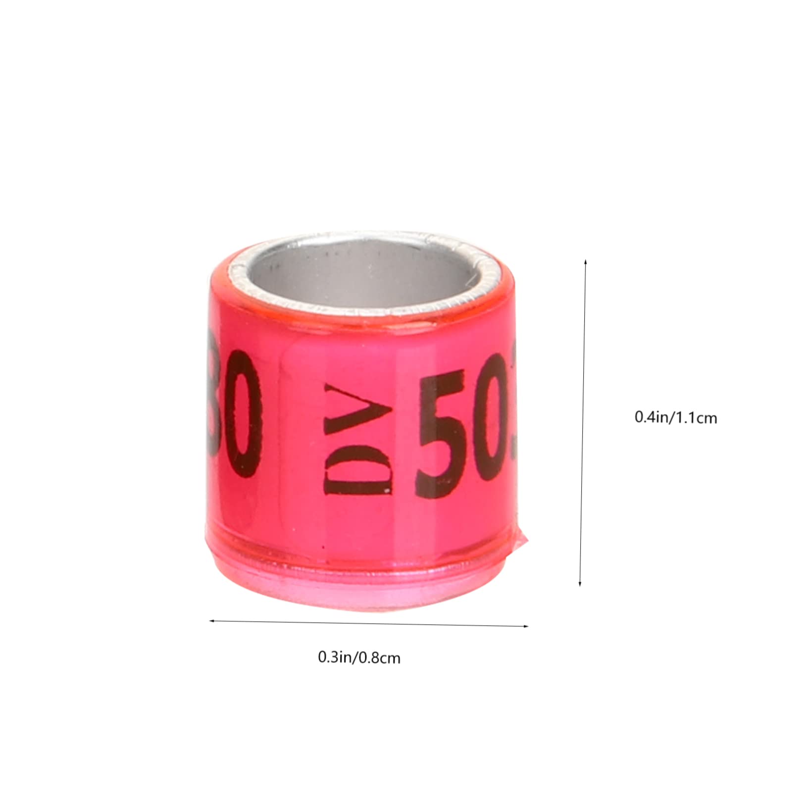 minkissy 400 Pz Anello Piede di Piccione Forniture di piccioni Anelli di Zampa di Uccelli per Coscia di Piccione Anello del Piede del Piccione da Corsa dei Paesi
