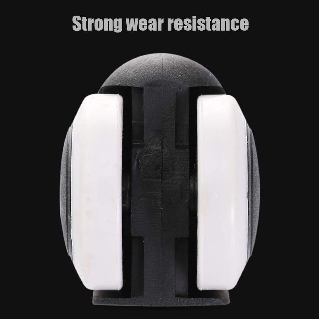 キャスターホイールキャスターホイール、オフィスチェア360度回転キャスターデスクキャスター交換用キャスターホイールコンポーネントプー