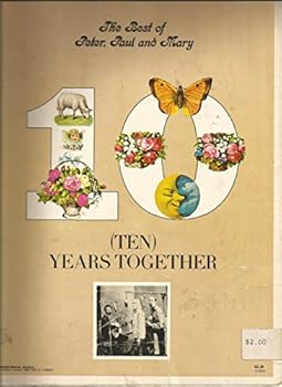 Paperback Best of Peter Paul & Mary Ten Years Together Book