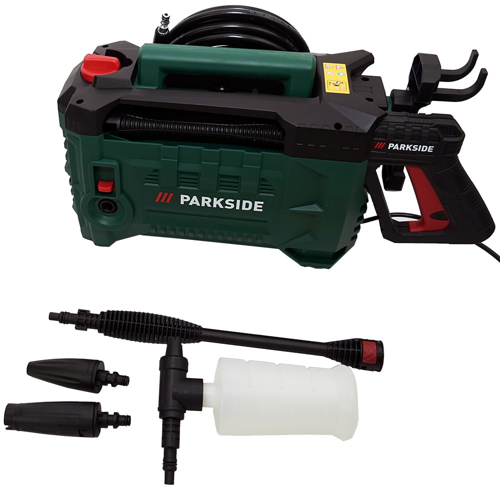 HEADNMORE® Parkside® - Limpiador de alta presión PHDS 110 + llavero HEADNMORE®
