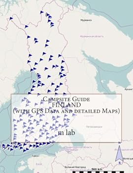 Paperback Campsite Guide FINLAND (with GPS Data and detailed Maps) Book