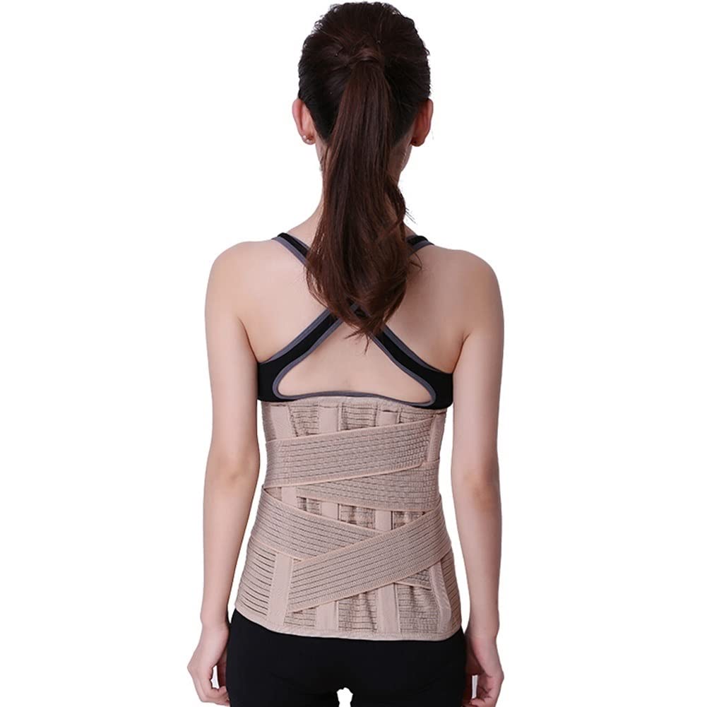Cinturón De Soporte Lumbar Ajustable For Hombres Y Mujeres, Alivio del Dolor De Espalda Baja, Ciática, Escoliosis Y Hernia De Disco (Size : XXL/XX-Large)