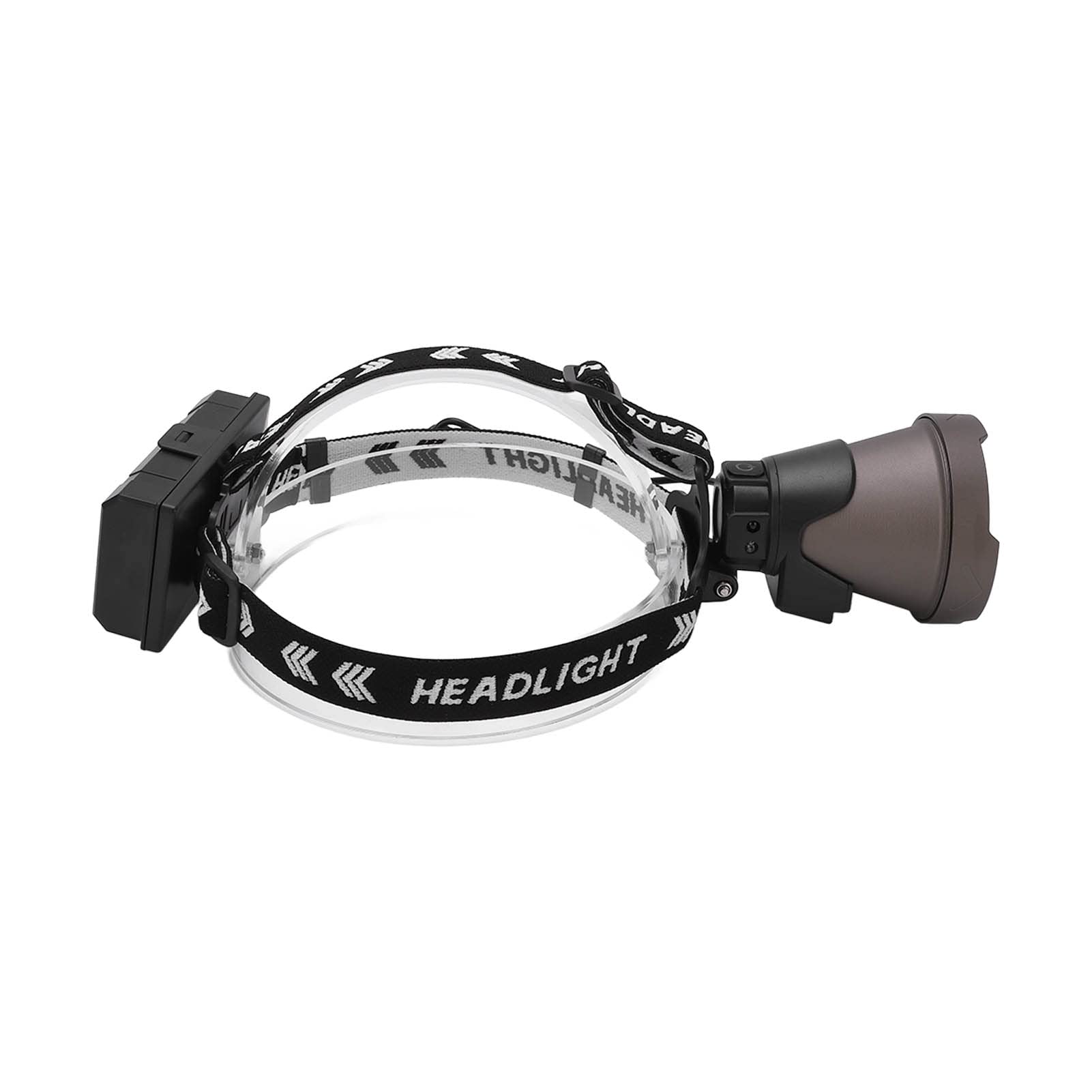 Lampe Frontale LED Haute luminosité, Rechargeable par USB, étanche, pour Camping, Randonnée, Pêche, Activités de Plein Air, Alliage D'aluminium