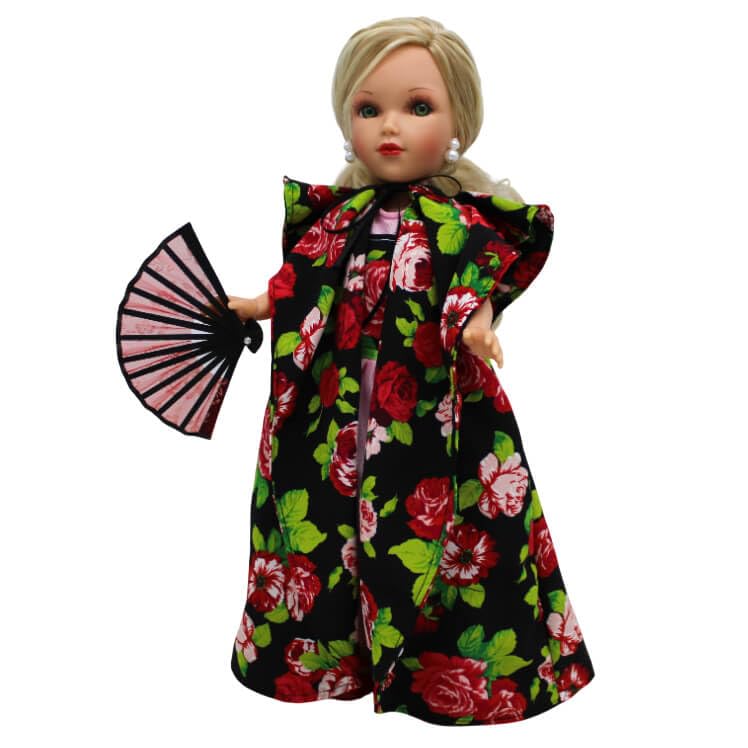 Set Ropa muñeca colección 41 cm. Folk Artesanía Dolls by Ion Fiz, Modelo Sevilla.