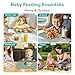 DZDOV Silicone Placemat for Toddler Eating: Wipe Clean & Roll Up in The Diaper Bag - Table Mat for Restaurant/Travel/On-The-Go