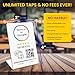 Tap Google Review Stand by TapFive - Tap for Instant Reviews - All Phones Compatible - Reusable Smart Tap NFC & QR - Boost Business Reviews Zappy Fast - Powered by TapFive (White, 1 Stand)