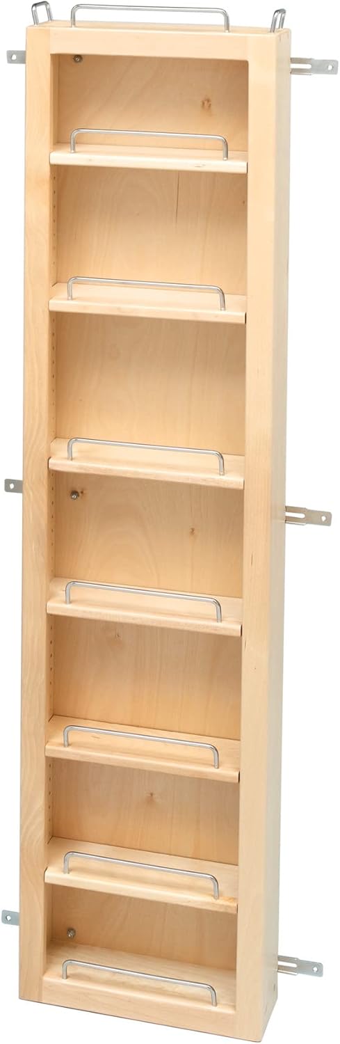 Rev-A-Shelf Wood Base Cabinet Door Mount Organizer