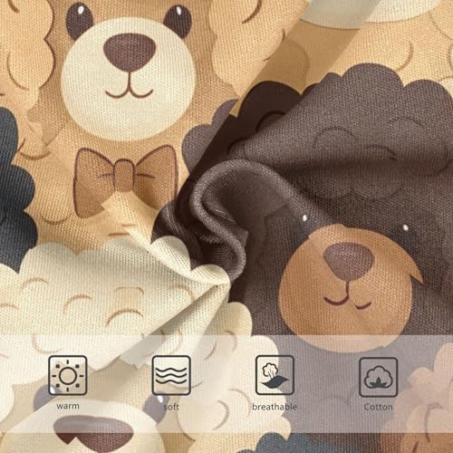 Puppy Cute Kawaii Poodle Dogs Girls Underwear Toddler 2t Cotton Panties Little Girl Fancy Kids Undies Briefs3