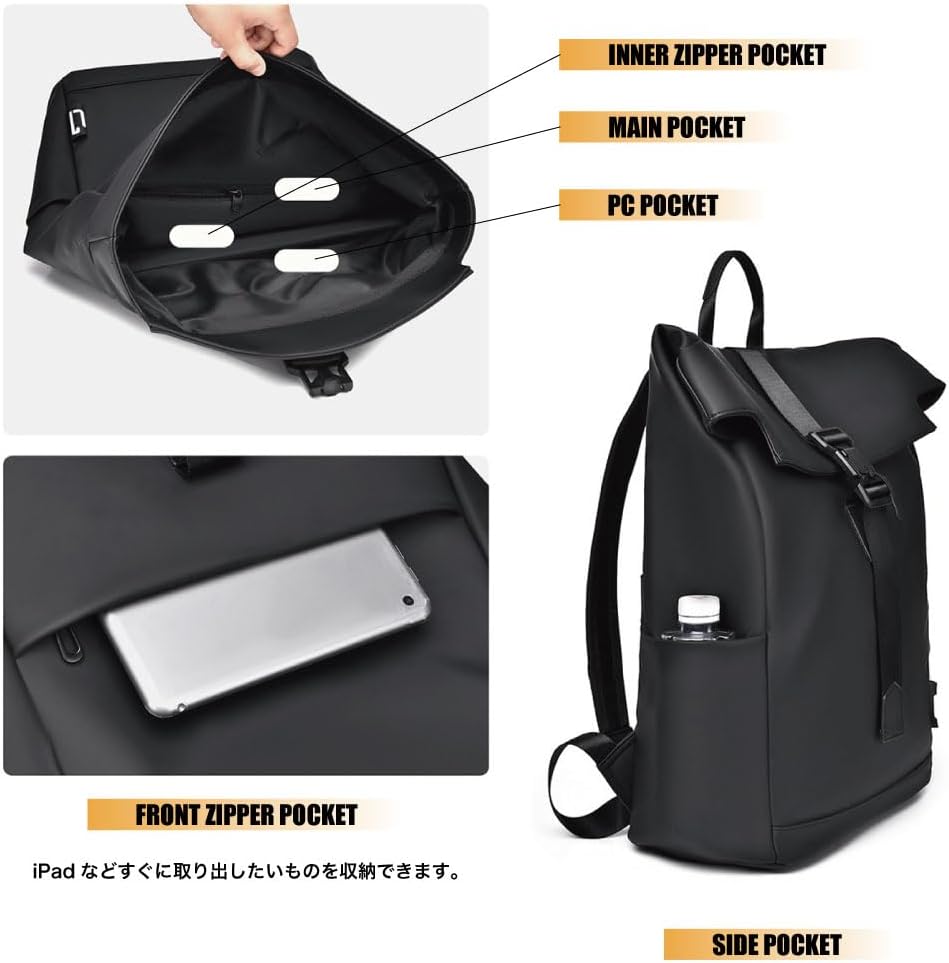 極美品　A.D.M.J リュック　バックパック　シボ革　レザー　マグネット開閉 極美品 A.D.M.J リュック バックパック シボ革 レザー マグネット開閉