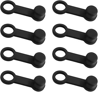 8 PCS Brake Bleed Nipple Cap, Automotive Rubber Brake Bleed Screw Cap Replacement, Universal Brake Bleed Nipple Dust Cover for Cars Motorcycles Bicycles, Car Accessories
