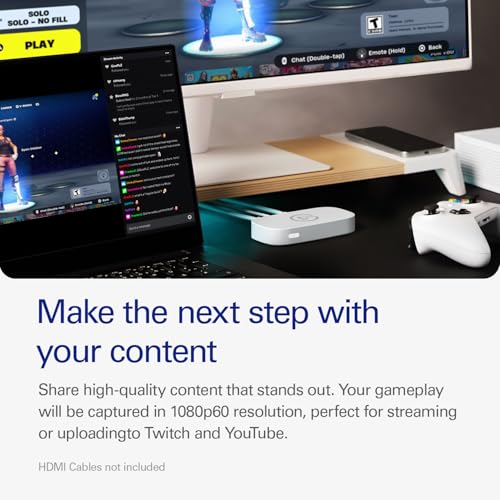 Elgato Game Capture Neo – USB Portable Capture Card 4K60 HDR Passthrough, 1080p60 Video Recording – For PS5/Xbox/Switch/iPhone – In OBS, Quicktime... - Image 3