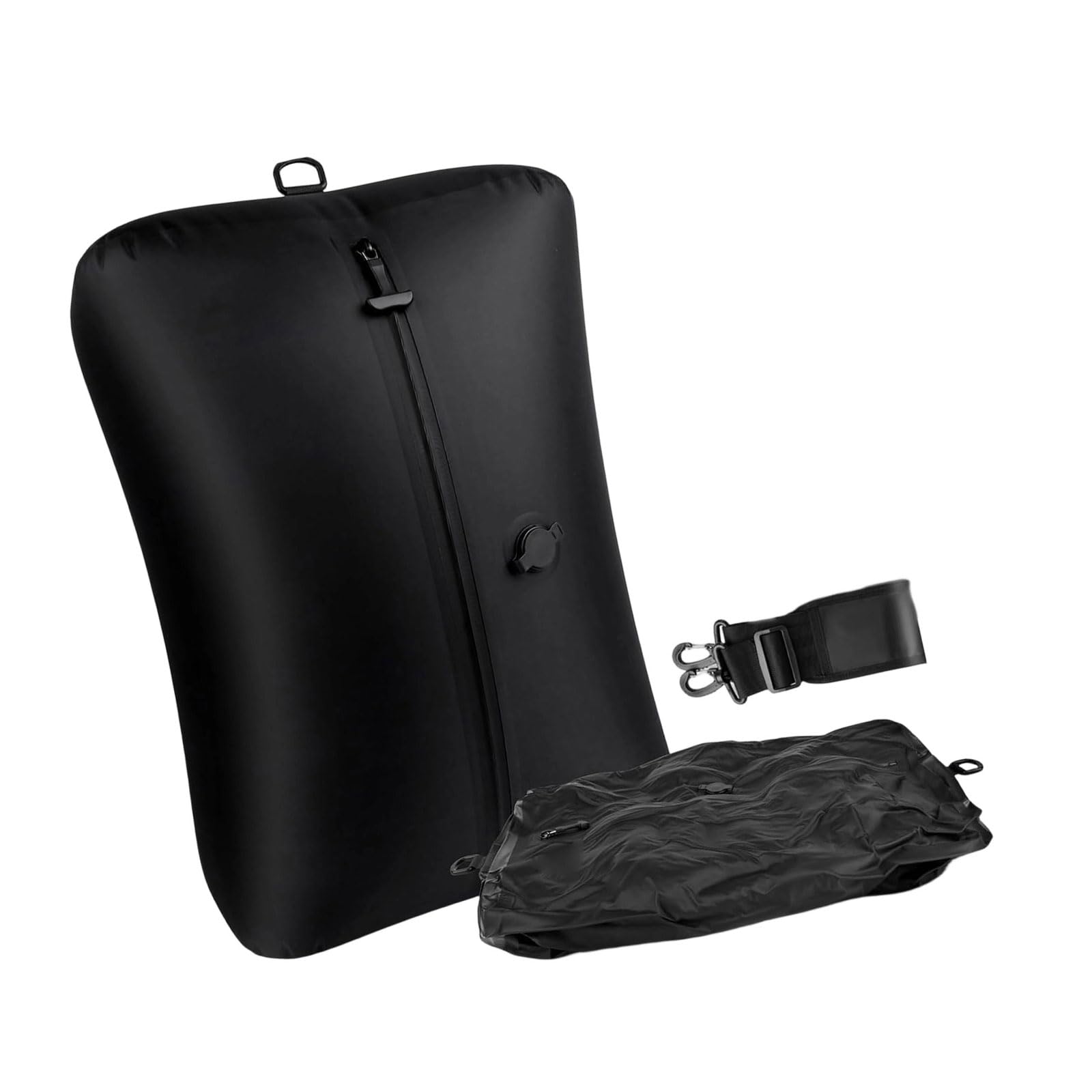 Portable Vacuum Compression Travel Bag TPU Nylon Airtight Shoulder, Space Saving Foldable Compressio Multipurpose Storage Bag