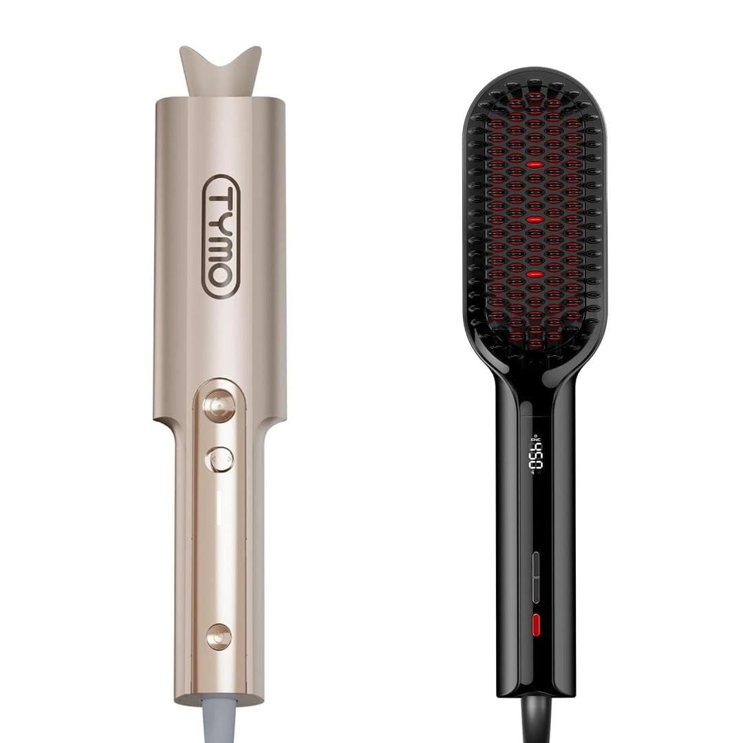 Arricciacapelli Automatico Professionale + Ionic Plus Piastra per Capelli Professionale