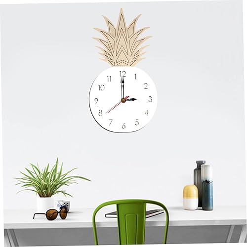 Miniatura 3 de Relojes de pared decorativos Reloj de pared DIY Reloj silencioso Reloj de pared para niños Reloj de pared con forma de fruta Reloj de pared