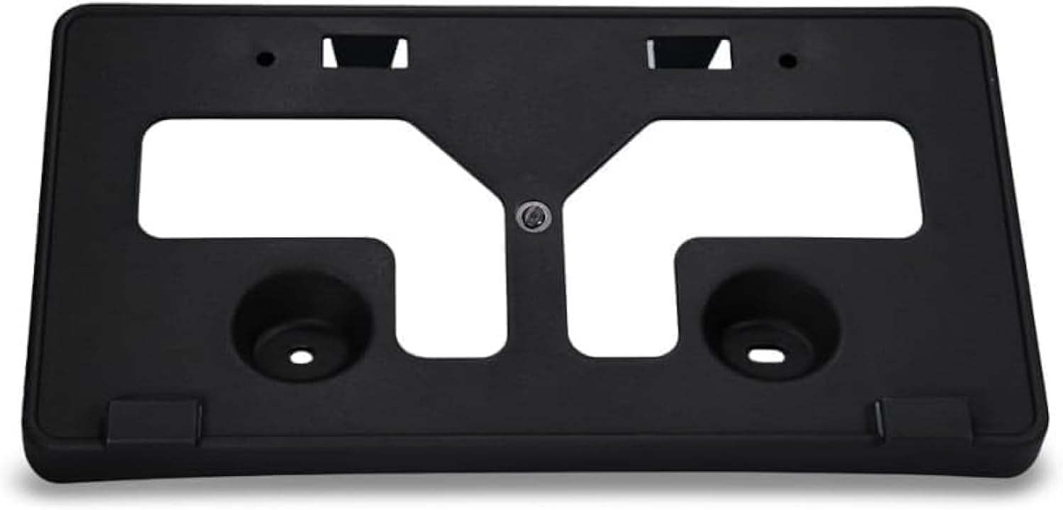 DAT AUTO PARTS Front License Plate Bracket Tag Frame Holder Replacement for 2020-2022 Ford Escape Including Hybrid Black Textured Made of Plastic FO1068179 LJ6Z17A385AA