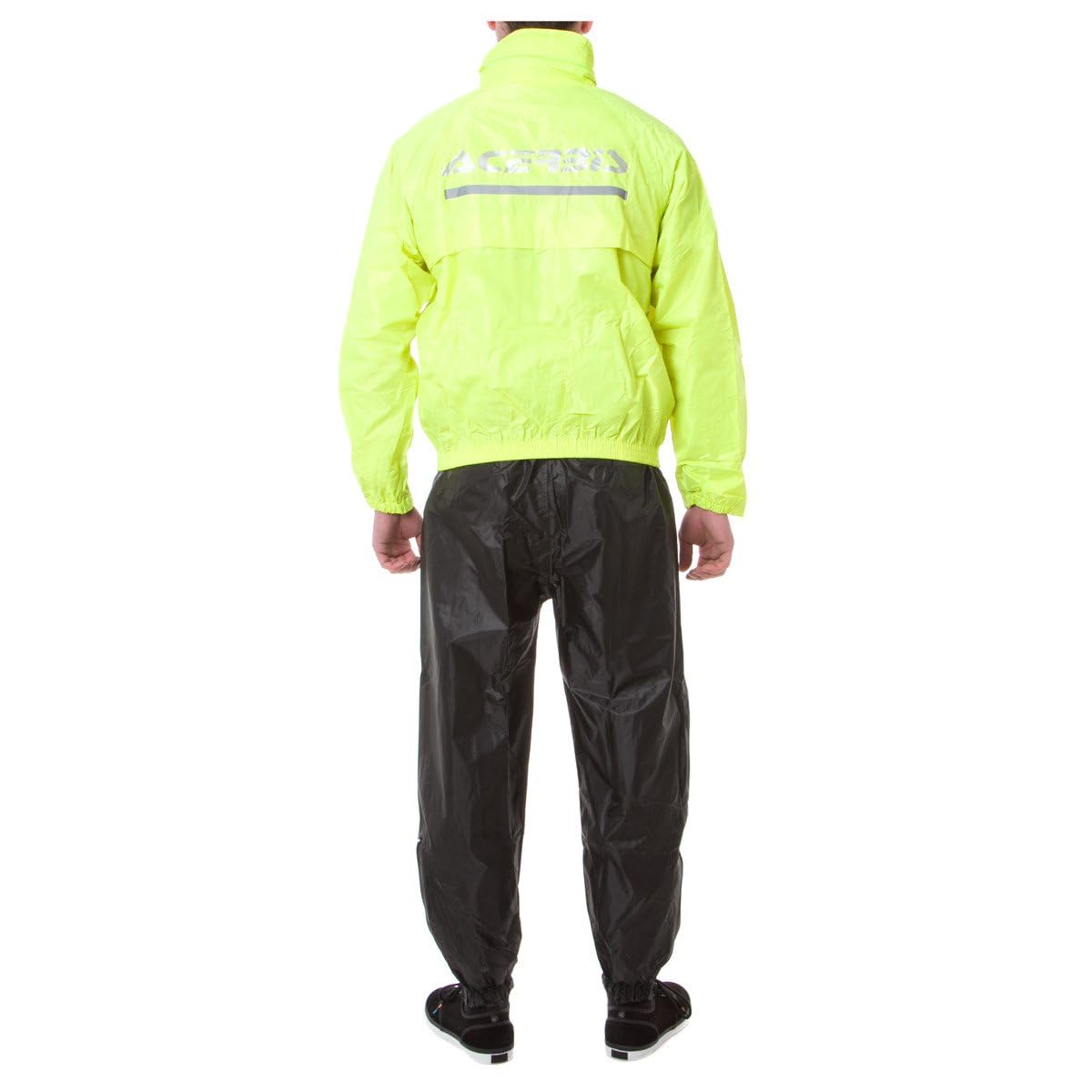 Regenpak, compleet met Acerbis logo, zwart, maat XS