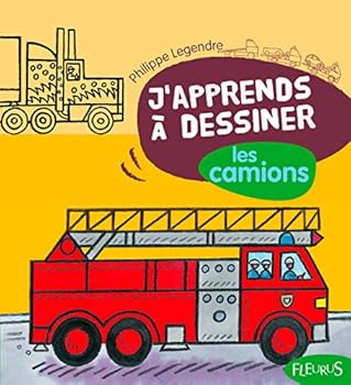 Hardcover J'apprends à dessiner les camions [French] Book