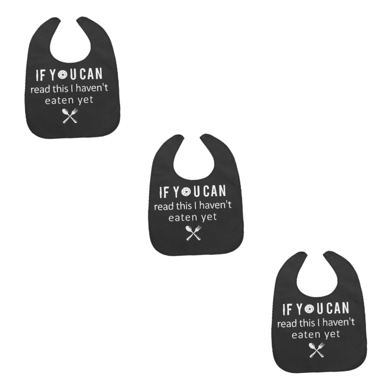 Gatuida 3pezzi Bavaglino Per Adulti Bavaglino Leggero Per Anziani Protezione Abbigliamento Per Pranzo Con Design Elegante Facile Da Indossare e Rimuovere Per Uso Quotidiano e Festività