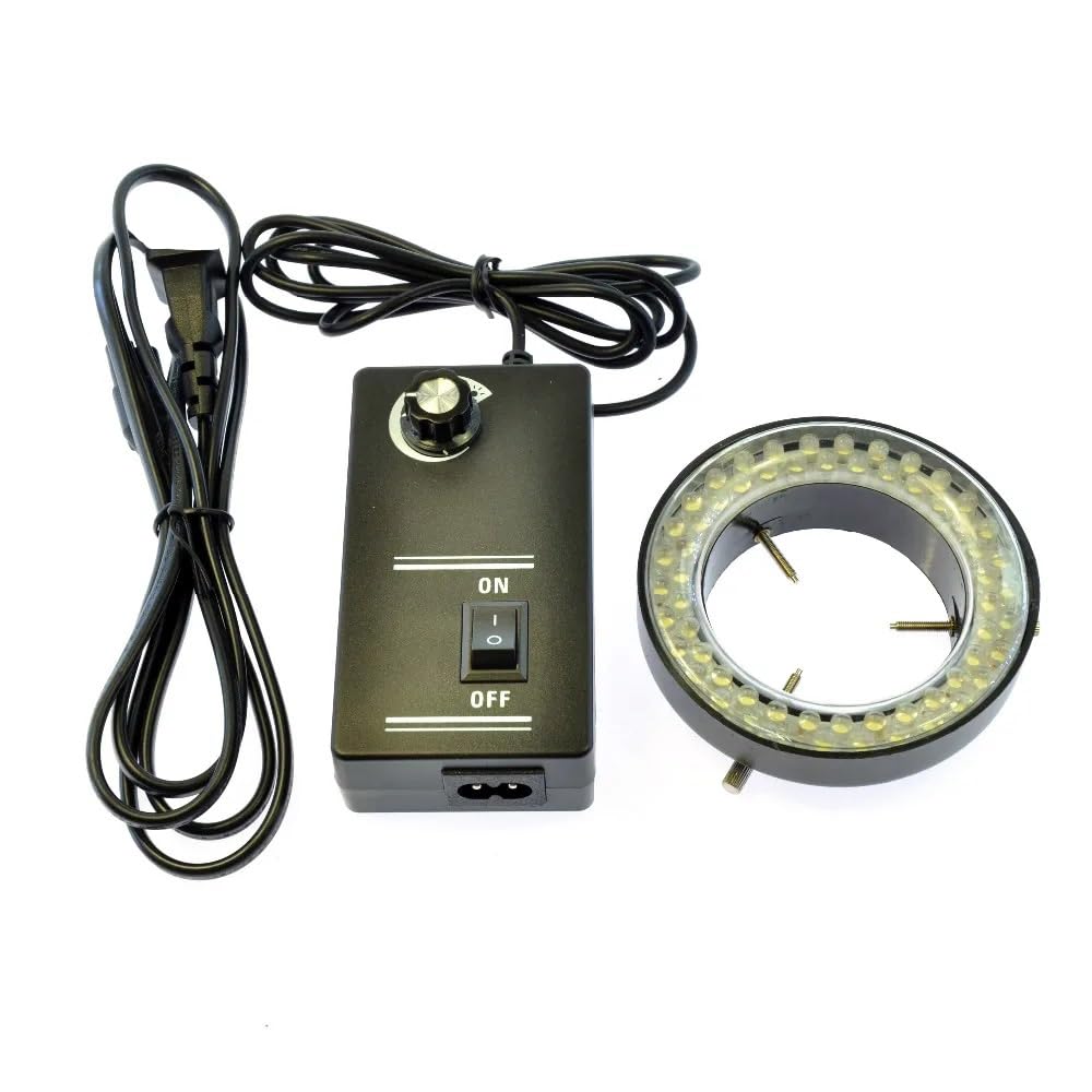 Kit di Accessori per microscopio, microscopio Digitale Industriale con Telecamera Video HDMI USB da 30 MP 1080P 60 FPS, Obiettivo C-Mount da 180X, Schermo LCD da 8".