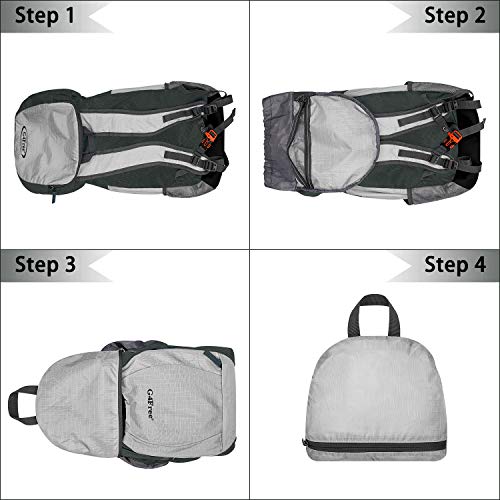 G4Free Lightweight Packable Hiking Backpack 40L Travel Camping Daypack Foldable - Image 7